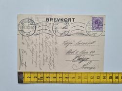 Vykort Köpenhamn. Restaurant Wivel, 1923