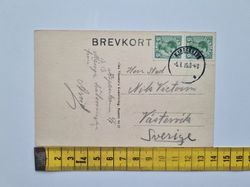 Vykort Köpenhamn. Börsen, 1919