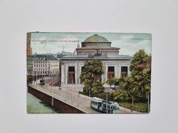 Vykort Köpenhamn. Thorvaldsens Museum, 1910