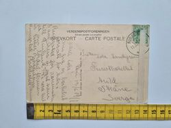 Vykort Köpenhamn. Kysten ved Rungsted 1917