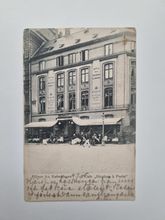 Vykort København. Cafe Stephan à Porta