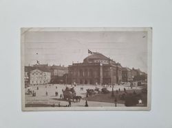 Vykort København. Människor på Kongens Nytorv, 1911
