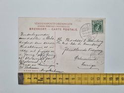 Vykort København. Fra Raadhushaven, 1906