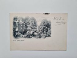 Vykort England. Mellor Lodge, Marple.
