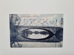 Vykort Washington Avenue Bridge, Lansing. Mich
