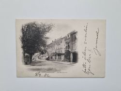 Vykort Frankrike. CONTREXÉVILLE. Le BOULEVARD 1902