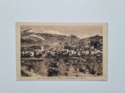 Vykort Haute Vallée du Var BEUIL et le Mont Monnier
