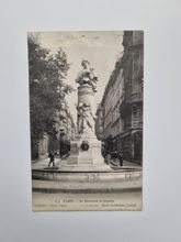 Vykort PARIS. Le Monument de Gavarni, 1907
