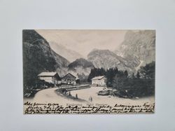 Vykort Kandersteg. Hotel Alpenrose, 1904