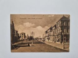 Vykort Montevideo Hotel y Rambla de los Pocitos, 1911