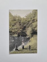 Vykort København, Frederiksberg have, 1908