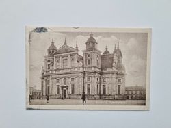 Vykort Kalmar, Domkyrkan 1920