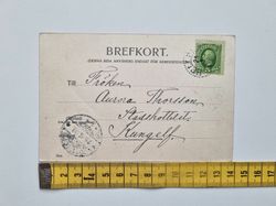 Vykort Mörkrets grotta, 1903