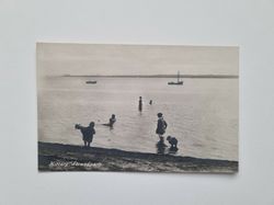 Vykort Hittarp, Strandparti