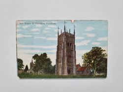 Vykort Evesham Bell Tower, 1905