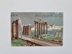 Vykort Roma Foro Romano visto dal tabulario