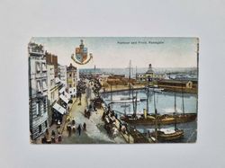 Vykort Harbour and Front, Ramsgate, 1905