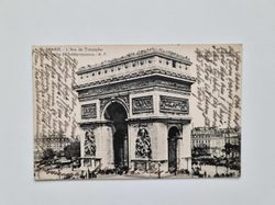 Vykort PARIS L'Arc de Triomphe, 1926