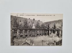 Vykort Frankrike. ROUEN. Le Palais de Justice, 1931