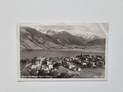 Vykort Zell am See gegen die Tauern. Salzburg