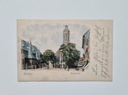 Vykort Tyskland, Einbeck Marktplatz