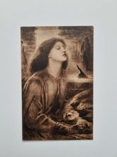 Vykort Beata Beatrice by D.G. Rossetti