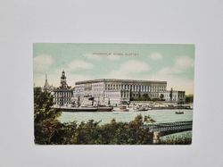 Vykort Stockholm. Kungliga slottet