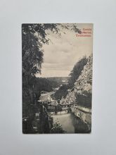 Vykort Gamla Sussarne, Trollhättan, 1911