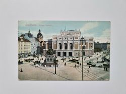 Vykort Stockholm. Kungl. Operan.1911