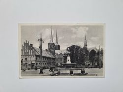Vykort Roskilde, Danmark. 1949