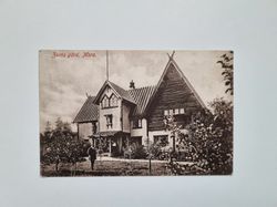 Vykort Zorns gård, Mora. 1910