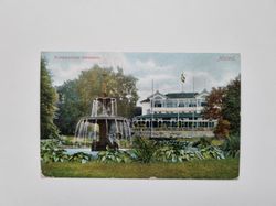 Vykort Kungsparkens restaurant, Malmö 1912