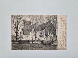 Vykort Åhus Kyrkan, 1903
