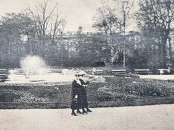 Vykort Göteborg, Trädgårdsföreningen, 1923