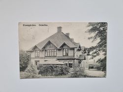 Vykort Prestgården. Ockelbo.1907