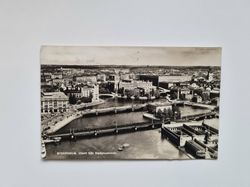 Vykort STOCKHOLM. Utsikt från Stadshustornet.