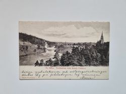 Vykort Trollhättan från Hotell Utsikten 1902?