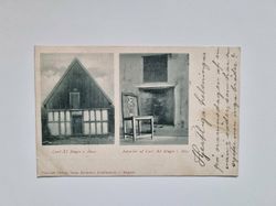 Vykort Carl XI Stuga i Åhus