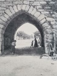 Vykort Visby, Österport, 1905?