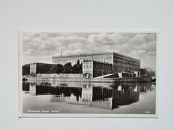 Vykort Stockholm. Kungliga. Slottet, 1939