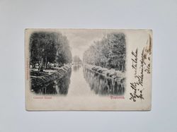 Vykort Gräntzö Kanal. Vestervik
