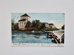 Vykort Nyköping slottet, 1903