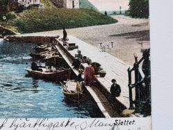 Vykort Nyköping slottet, 1903