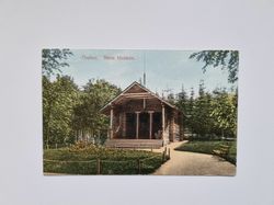 Vykort Örebro. Stora Holmen, 1910