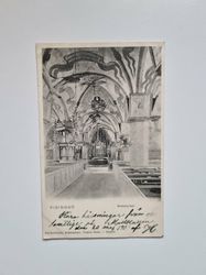 Vykort Brahekyrkan, Visingsö 1903