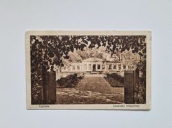 Vykort Uppsala Linnéeska trädgården, 1923