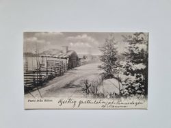 Vykort Parti från Säter, 1903