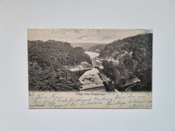 Vykort Utsigt från Flaggberget, 1902