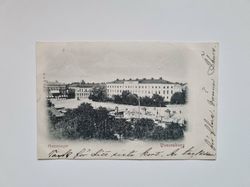 Vykort Hamntorget, Venersborg 1901