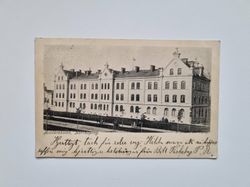 Vykort Militärskolan, Norrköping